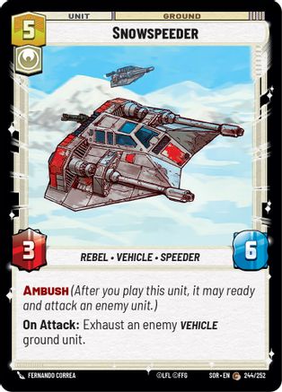 Snowspeeder - 244/252 - Common