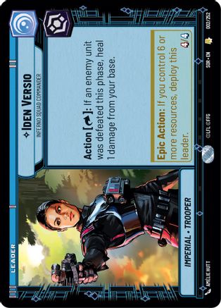 Iden Versio - Inferno Squad Commander - 002/252 - Rare