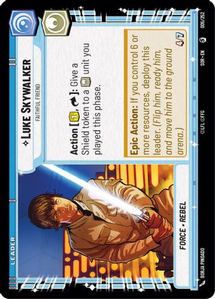 Luke Skywalker - Faithful Friend - 005/252 - Special