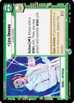 Leia Organa - Alliance General - 009/252 - Common