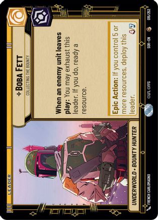 Boba Fett - Collecting the Bounty - 015/252 - Common