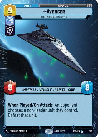 Avenger - Hunting Star Destroyer (Hyperspace) - 306 - Legendary