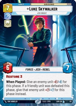 Luke Skywalker - Jedi Knight (Hyperspace) - 317 - Legendary