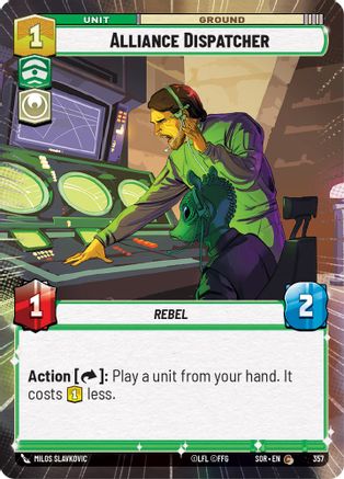 Alliance Dispatcher (Hyperspace) - 357 - Common