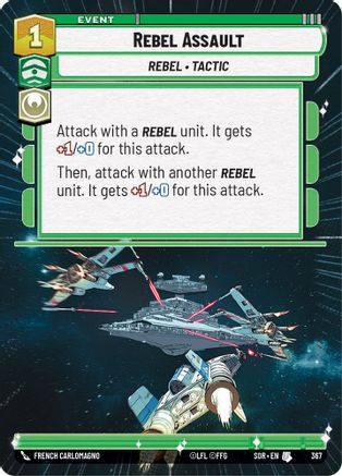 Rebel Assault (Hyperspace) - 367 - Uncommon