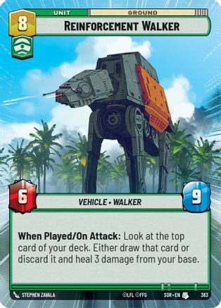 Reinforcement Walker (Hyperspace) - 383 - Uncommon