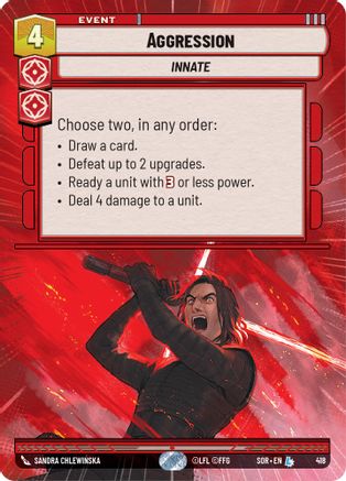 Aggression (Hyperspace) - 418 - Legendary