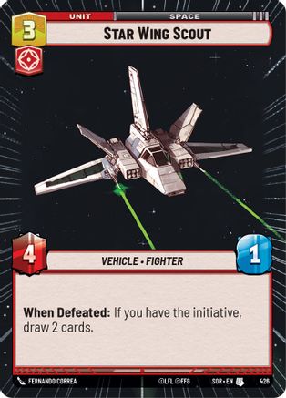 Star Wing Scout (Hyperspace) - 426 - Uncommon