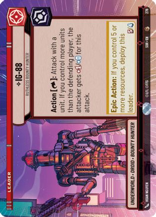 IG-88 - Ruthless Bounty Hunter (Hyperspace) - 278 - Common