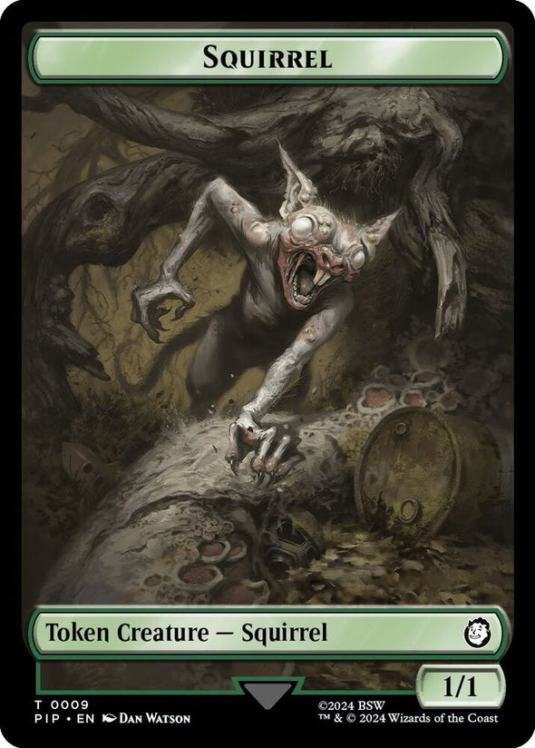Food (013) // Squirrel Token (Foil) (TPIP)