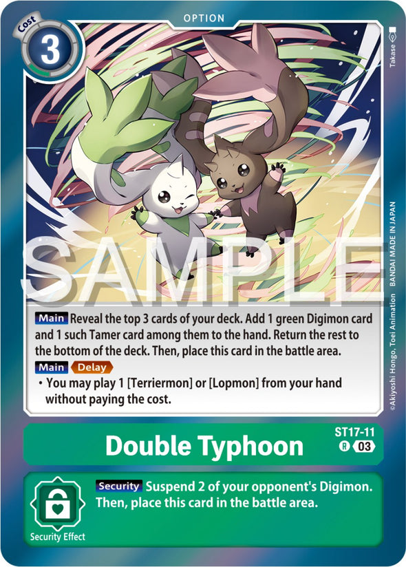 Double Typhoon - ST17-11 - Rare