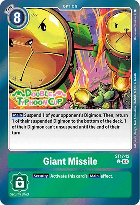 Giant Missile (Double Typhoon Cup Stamp) - ST17-12 - Uncommon