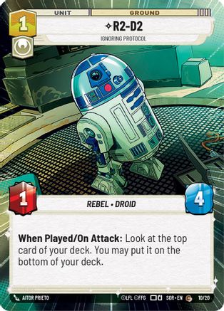R2-D2 - Ignoring Protocol (Hyperspace) - Weekly Play Promo - 10/20 - Common