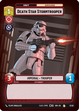 Death Star Stormtrooper - Weekly Play Promo - 13/20 - Rare