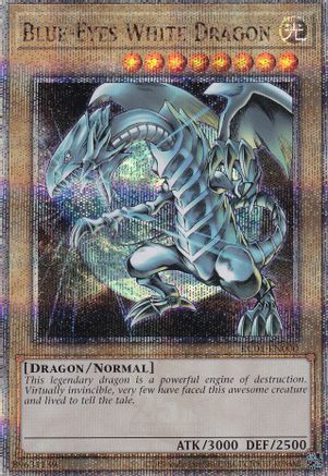 Blue-Eyes White Dragon - KC01-EN000 - Quarter Century Secret Rare