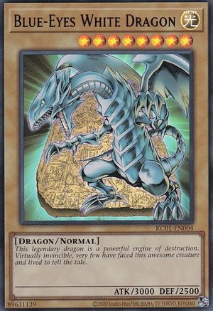 Blue-Eyes White Dragon (UR) - KC01-EN004 - Ultra Rare