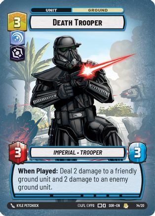 Death Trooper - Weekly Play Promo - 14/20 - Rare