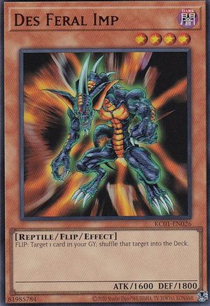 Des Feral Imp - KC01-EN026 - Ultra Rare