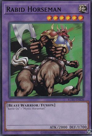 Rabid Horseman - KC01-EN036 - Ultra Rare