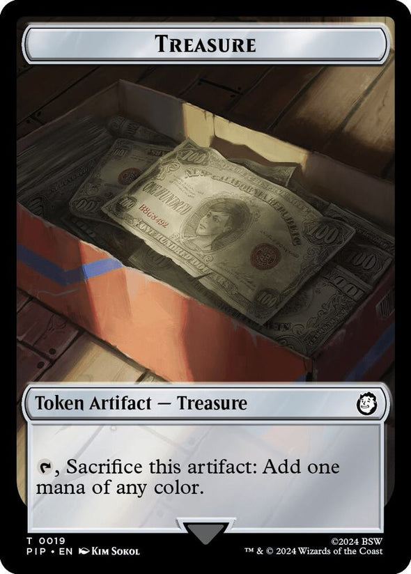 Thopter // Treasure (019) Token (Foil) (TPIP)