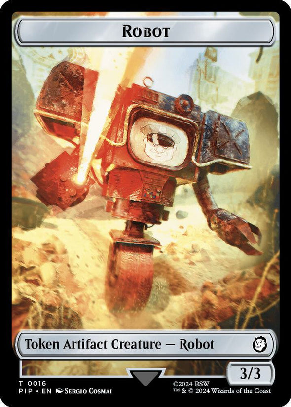 Energy Reserve // Robot Token (Foil) (TPIP)