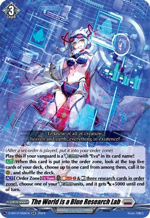 The World is a Blue Research Lab - D-SS12/066EN - Double Rare