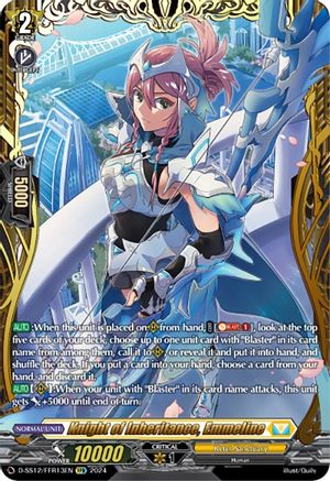 Knight of Inheritance, Emmeline (FFR) - D-SS12/FFR13EN - Double Frame Rare