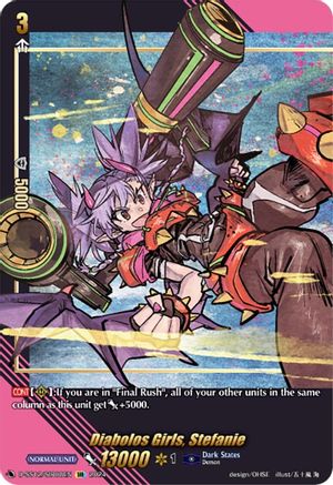 Diabolos Girls, Stefanie (SIR) - D-SS12/SIR08EN - Special Illust Rare