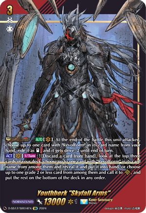 Youthberk "Skyfall Arms" (SIR) - D-SS12/SIR14EN - Special Illust Rare