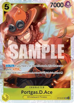 Portgas.D.Ace (011) - ST13-011 - Super Rare