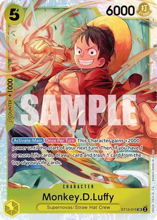 Monkey.D.Luffy (015) - ST13-015 - Super Rare