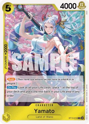 Yamato (Foil) - ST13-016 - Common
