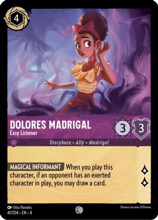 Dolores Madrigal (Easy Listener) - 41/204 - Common