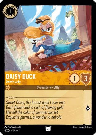 Daisy Duck (Lovely Lady) - 6/204 - Uncommon