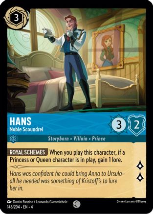 Hans (Noble Scoundrel) - 146/204 - Common