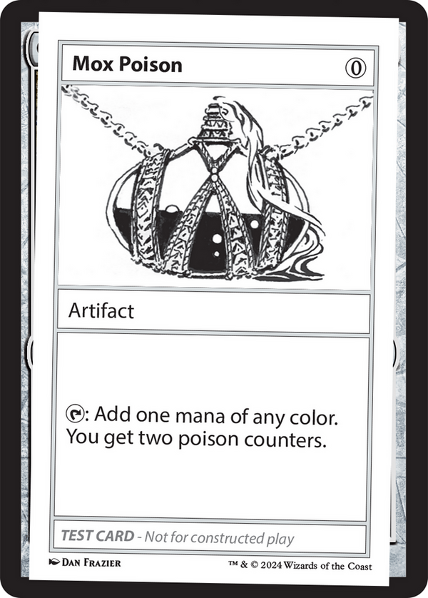 Mox Poison - Test Card (MB2)
