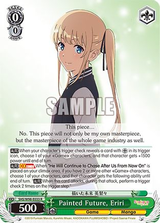 Painted Future, Eriri - SHS/W98-E033R - Rare