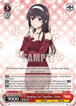 Hanging Out Together, Utaha - SHS/W98-E064RR - Double Rare