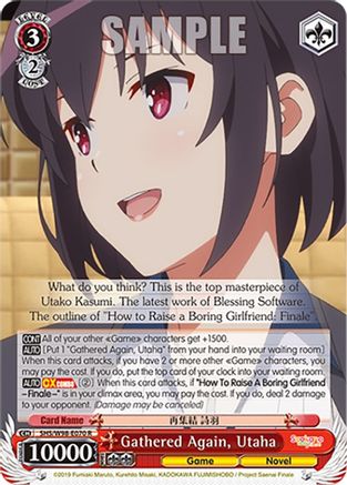 Gathered Again, Utaha - SHS/W98-E070R - Rare