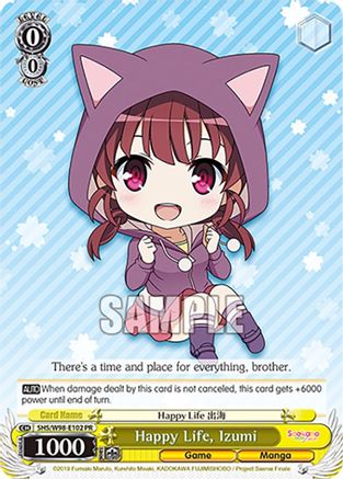 Happy Life, Izumi - SHS/W98-E102PR - Promo