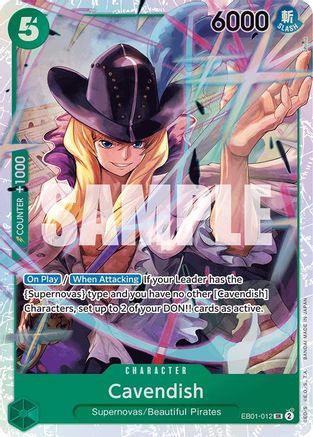 Cavendish - EB01-012 - Super Rare