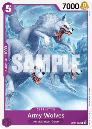 Army Wolves - EB01-032 - Common