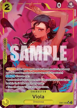 Viola (Alternate Art) - EB01-052 - Super Rare