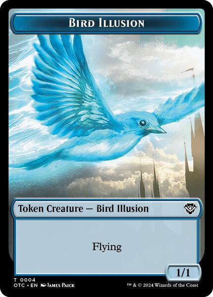 Bird Illusion // Elemental (014) Token (TOTC)