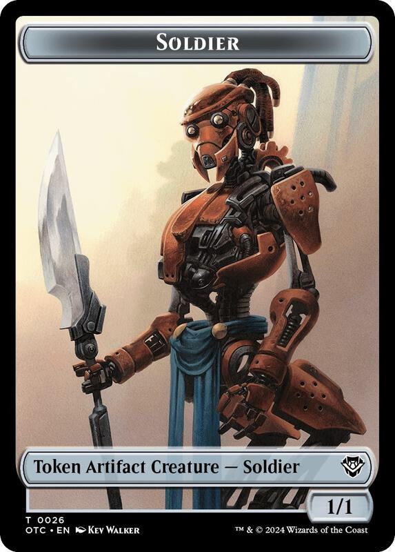 Drake // Soldier (026) Token (TOTC)