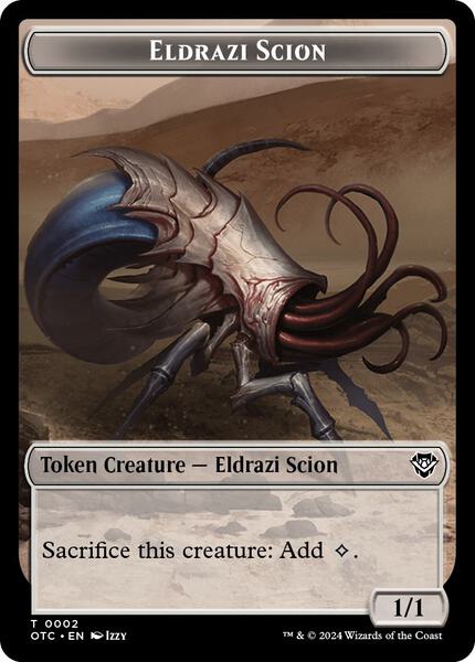 Eldrazi Scion // Treasure Token (TOTC)