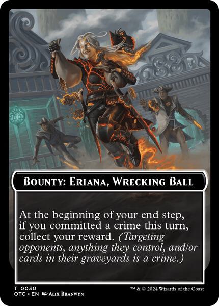Bounty: Eriana, Wrecking Ball // Bounty Rules Token (TOTC)