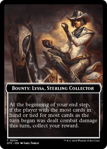 Bounty: Lyssa, Sterling Collector // Bounty Rules Token (TOTC)