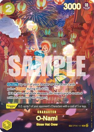 O-Nami (OP07 SP) - OP06-101 - Rare