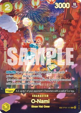 O-Nami (OP07 Special) - OP06-101 - Rare